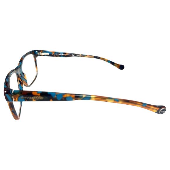 Arnette Output 71011184 Tortoise Brown Blue Eyeglasses Frames - Needs Lenses - Picture 6 of 6